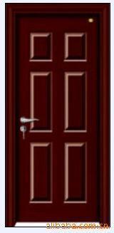 cj017高分子免漆模壓門環保。防潮。_模壓門_福州市晉安區宸居木門加工廠