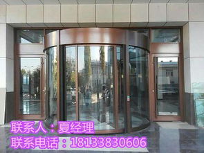 石家莊旋轉(zhuǎn)門 兩翼電動(dòng)旋轉(zhuǎn)門